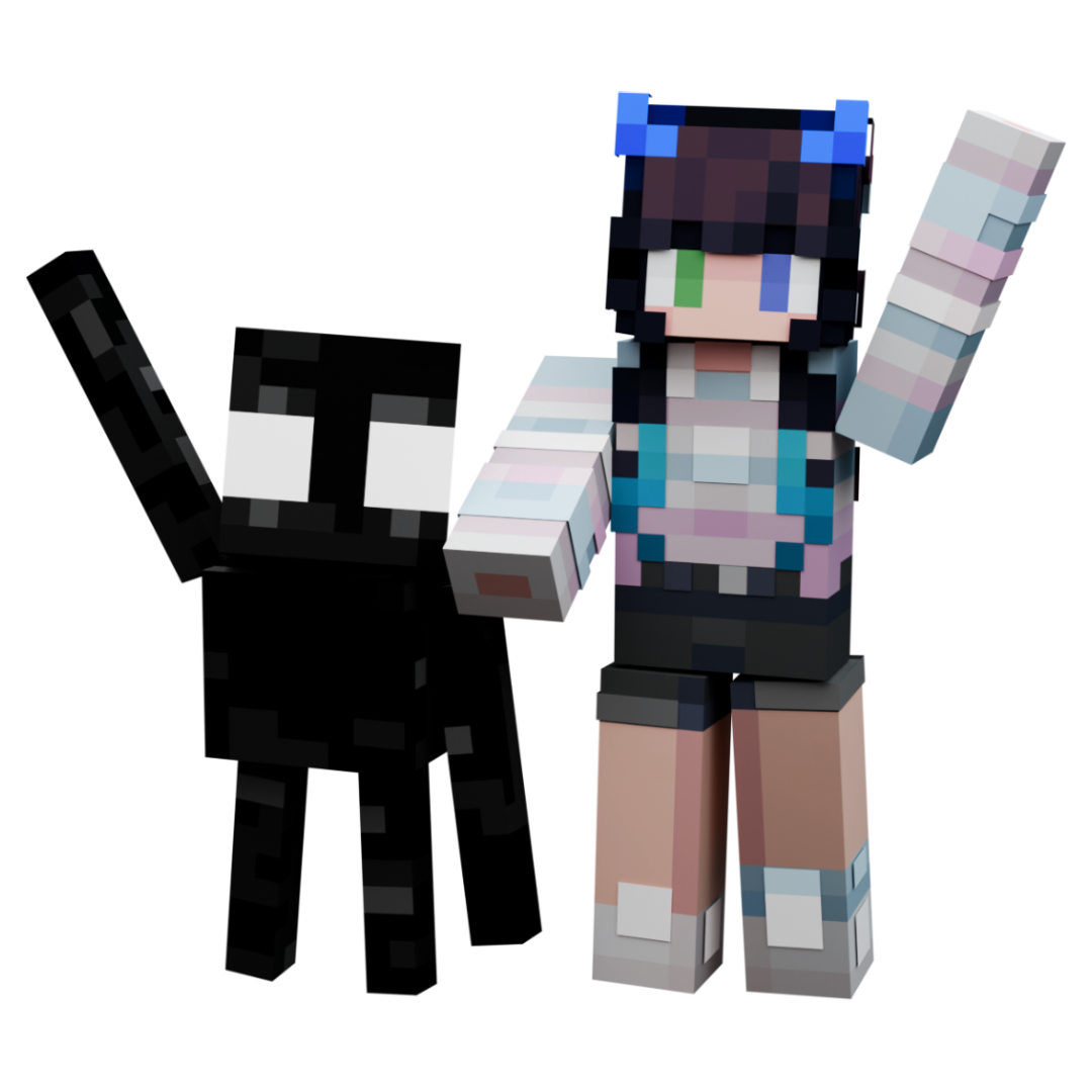 Render de Yumi e Enderson